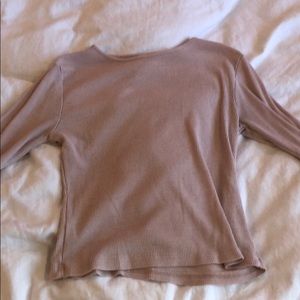 john galt/brandy melville pink long sleeve